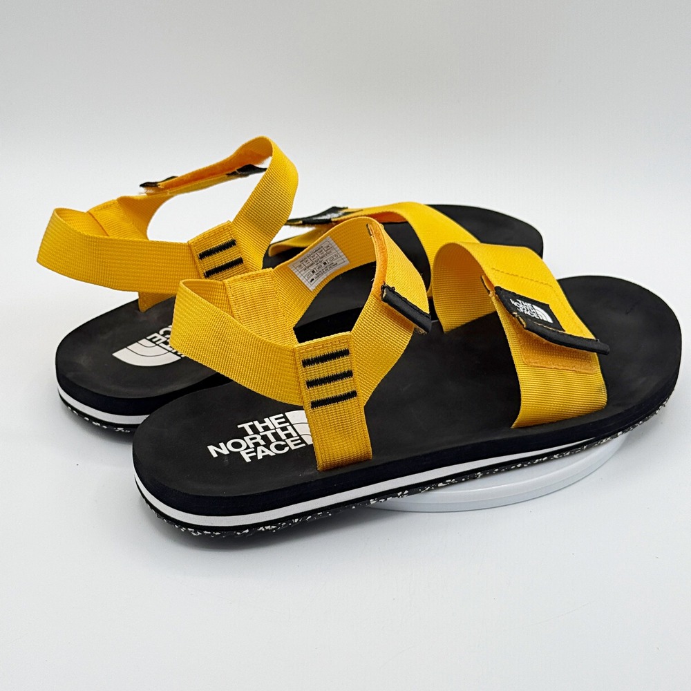 The North Face Skeena Strap Sandal Size 11 Men Gold/Black - NEW no box